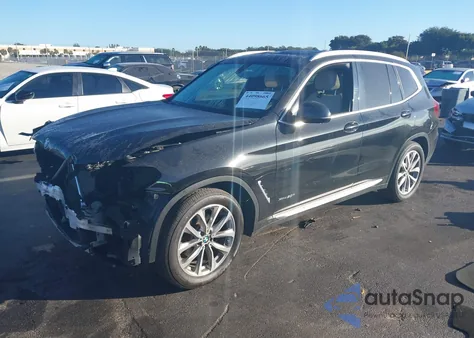 2018 BMW X3 xDrive30I из США, поврежденный, VIN 5UXTR9C57JLD66165